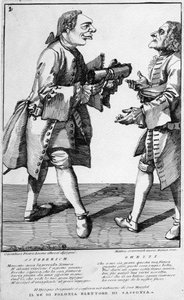 オーストリアとカヴァリエレゲッツィ、マティアスエステルライヒ作、1751年 作： Pier Leone Ghezzi